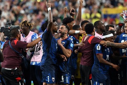 Los jugadores de Cabo Verde celebran la clasificación