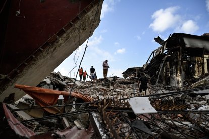 Imagen tras los terremotos en Venezuela