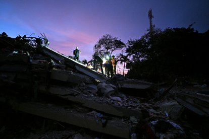 Imagen sobre el terremoto en Venezuela