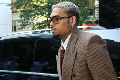 El rapero norteamericano Chris Brown