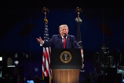 Donald Trump en Washington DC/ ALEX WROBLEWSKI