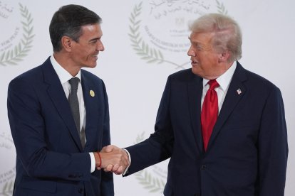 pedro sanchez donald trump