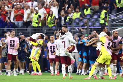 España celebra el pase a la final del Mundial 2026