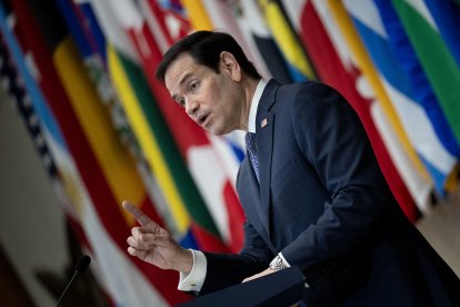 El secretario de Estado Marco Rubio