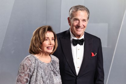Nancy y Paul Pelosi en Los Ángeles/ Xavier Collin