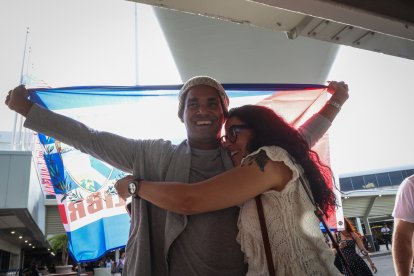 Luis Manuel Otero Alcántara, artista y oponente al régimen cubano, llega a Miami