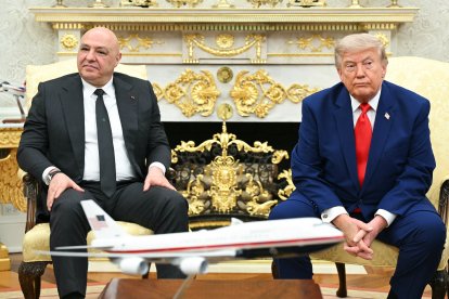 Donald Trump and Joseph Aoun
