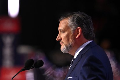 Ted Cruz en Milwaukee, Wisconsin/ Patrick T. Fallon