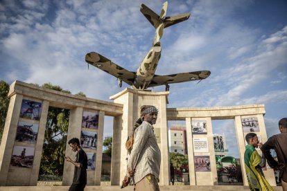 Monumento conmemorativo de la Guerra de Hargeisa en Hargeisa.