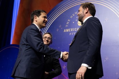 Marco Rubio y JD Vance.