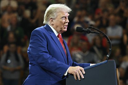 Donald Trump en Marietta, Georgia/ Saul Loeb
