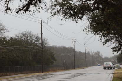 Tendido eléctrico en Texas tras una tormenta (Archivo)