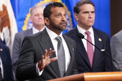 Kash Patel en el Departamento de Justicia/ Ken Cedeno