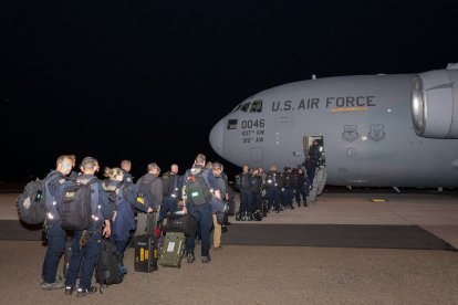 Un equipo de militares estadounidenses abandona Venezuela