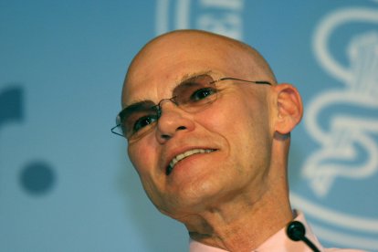 James Carville, estratega del Partido Demócrata y exasesor del presidente Bill Clinton