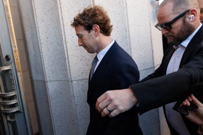 Mark Zuckerberg, CEO de Meta, en Los Ángeles/ Patrick T. Fallon