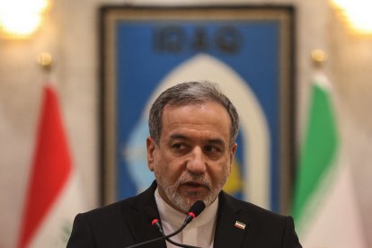 Abbas Araghchi, ministro de Relaciones Exteriores de Irán/ AHMAD AL-RUBAYE