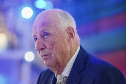 (ARCHIVOS) El rey Harald V de Noruega asiste a la conmemoración del centenario del Comité Fram