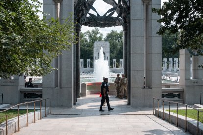 Monumento a la Segunda Guerra Mundial en Washington DC/ Andrew Leyden