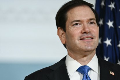 El secretario Marco Rubio, este 26 de agosto.