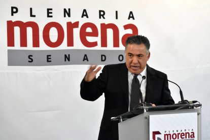 El senador mexicano Enrique Inzunza Cazarez