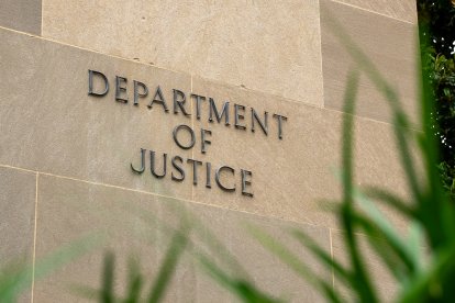 Imagen exterior del Departamento de Justicia de EEUU