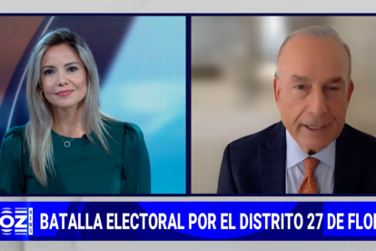 Karina Yapor entrevista al periodista y candidato demócrata al Congreso Elliot Rodríguez