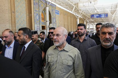 El presidente del Parlamento iraní, Mohammad Bagher Qalibaf
