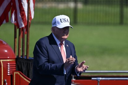 El presidente Donald Trump, este 8 de septiembre.
