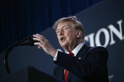 Donald Trump en Arlington, Texas/ Brendan SMIALOWSKI