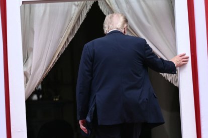 Donald Trump en Dublín, Irlanda/ Brendan SMIALOWSKI