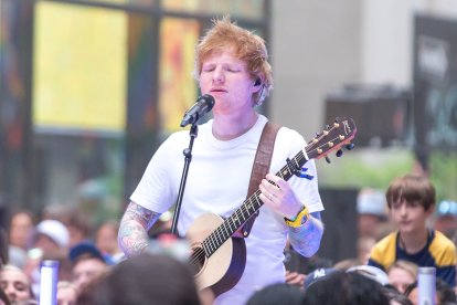 Ed Sheeran en Nueva York/ VANESSA CARVALHO