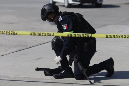 Imagen de una escena de crimen en México
