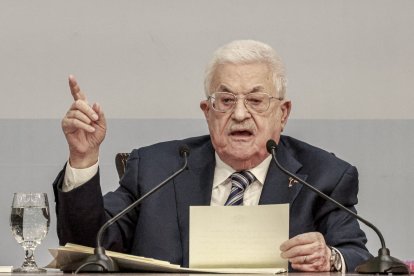 Mahmud Abbas, presidente de la Autoridad Nacional Palestina Jaafar ASHTIYEH