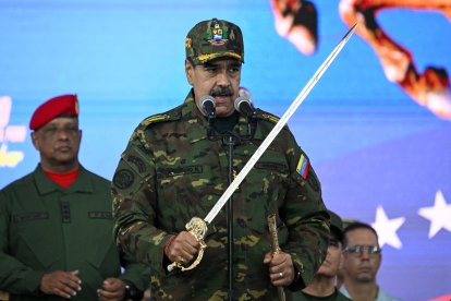 Nicolás Maduro pocas semanas antes de su captura.