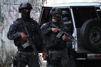 Imagen de las fuerzas de seguridad en Venezuela