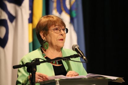 La expresidente de Chile, Michelle Bachelet