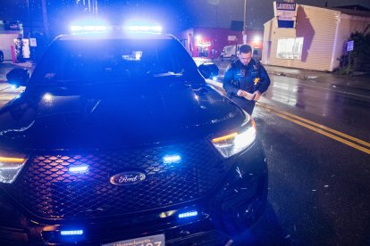 Un oficial de policía en Massachusetts (imagen referencial).