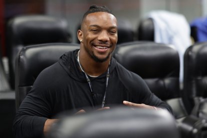 Bijan Robinson, corredor de los Atlanta Falcons