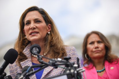 María Elvira Salazar en Capitol Hill/ Bryan Dozier
