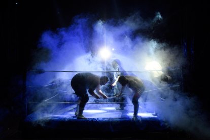 Imagen de referencia de un ring de lucha libre (Archivo)