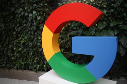 El logo de Google-Imagen de Archivo