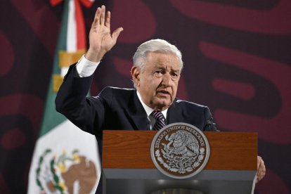 El expresidente Andrés Manuel López Obrador en una imagen de archivo