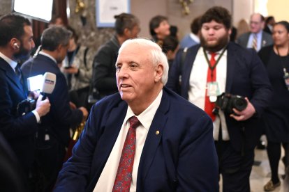 Jim Justice en Capitol Hill/ Alex WROBLEWSKI
