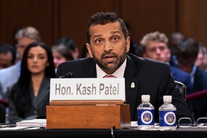 Kash Patel en Capitol Hill/ Roberto Schmidt