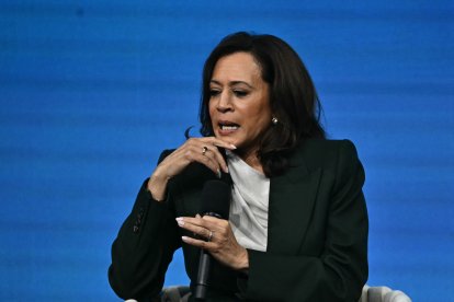 Kamala Harris en Viena, Austria Joe Klamar