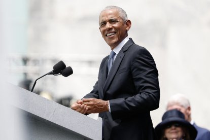 Barack Obama en Chicago, Illinois/ Kamil Krzaczynski