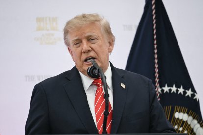 El presidente Donald Trump, este 8 de octubre.