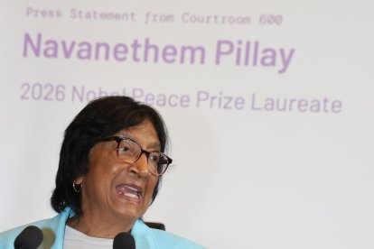 South African lawyer Navi Pillay