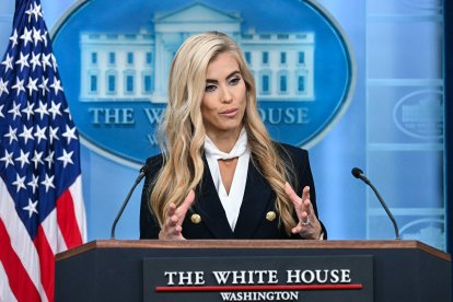 Katie Zacharia, recién nombrada portavoz de prensa de la Casa Blanca